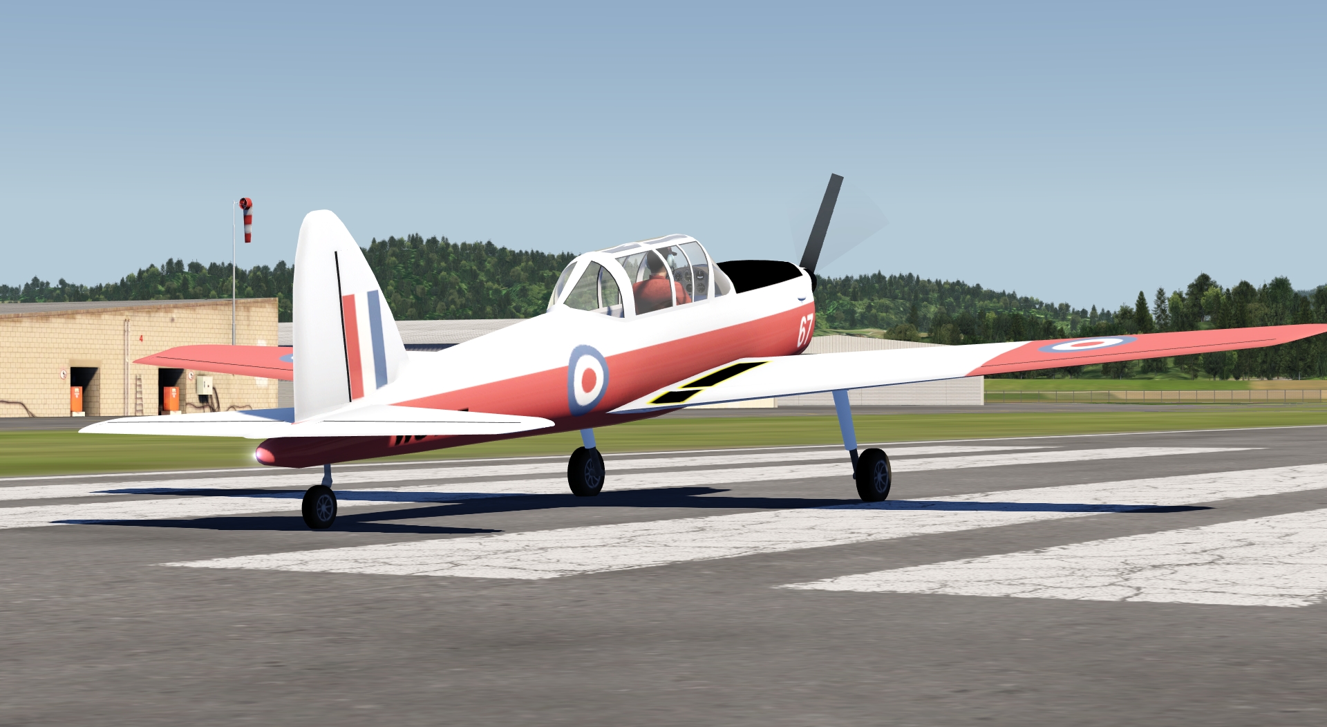 De Havilland DHC-1 Chipmunk for aerofly FS